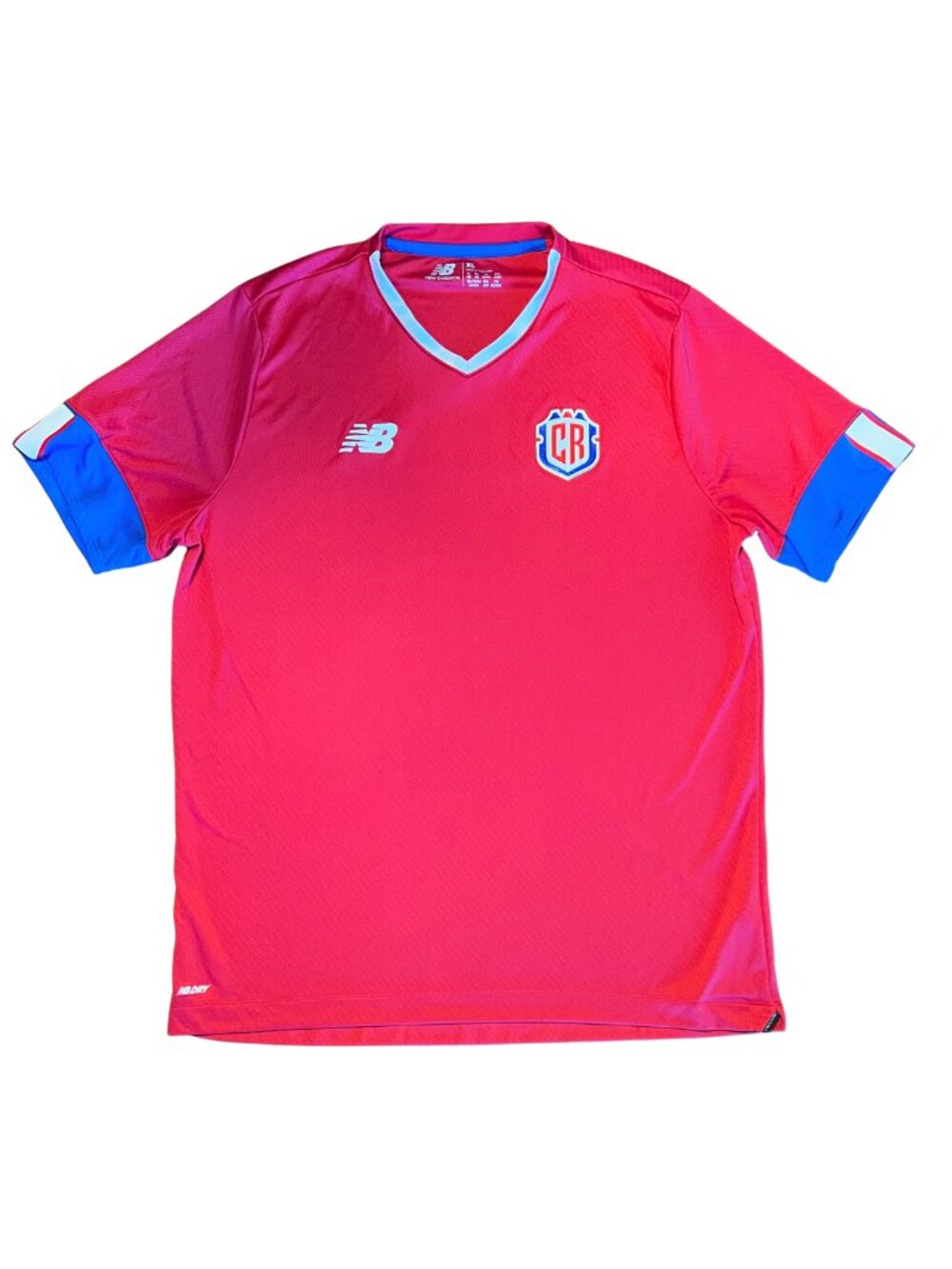 New Balance Costa Rica 2022 World Cup Home Jersey Red XL NWT